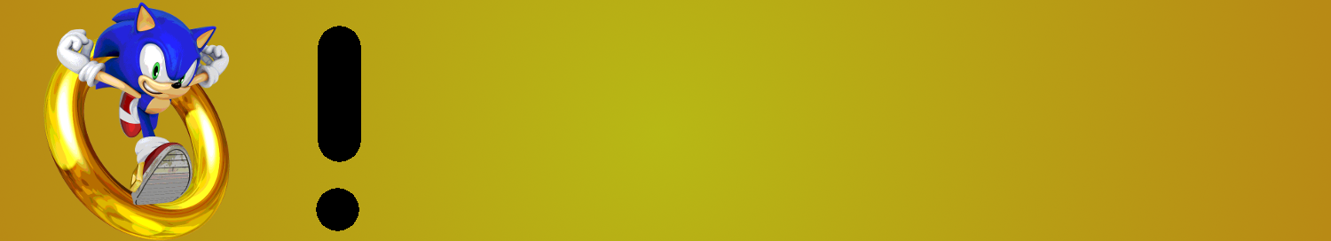 Sonic searches the ring too